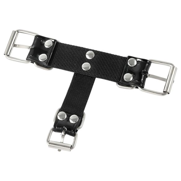 Latetobed - obroża z haczykiem na nos - czarna