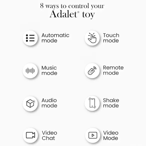 Adalet Gently - wibrujący stymulator punktu G i prostaty - silikon różowy