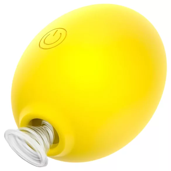 Engily Ross Lemon - falbankowy stymulator łechtaczki w kształcie cytryny (żółty)