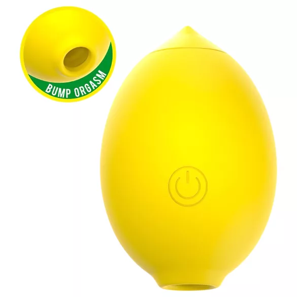 Engily Ross Lemon - falbankowy stymulator łechtaczki w kształcie cytryny (żółty)