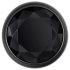 Zestaw metalowych korków analnych Evolved Black Gem z czarnym kamieniem (srebrne)