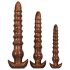 Evolved Twisted Love - Zestaw dildo analnego (imitacja drewna)