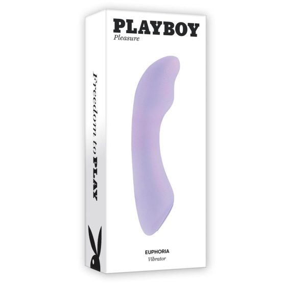 Playboy Euphoria - ładowalny, wodoodporny wibrator punktu G (fioletowy)