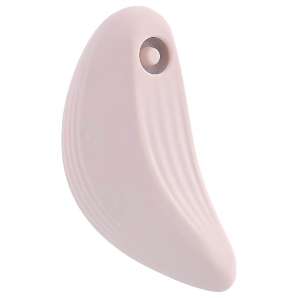 Playboy Palm - wodoodporny 2w1 wibrator łechtaczkowy (różowy)