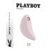 Playboy Palm - wodoodporny 2w1 wibrator łechtaczkowy (różowy)