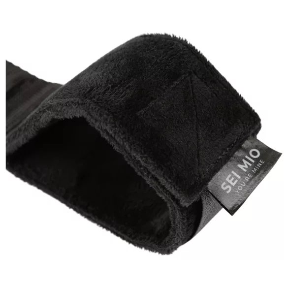 Sei Mio - rozpórka do nóg z kajdankami - czarna