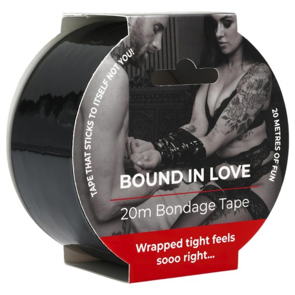 Sei Mio - czarna taśma do bondage
