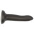 Sei Mio - dildo z uprzężą - 15 cm (czarny)