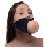 Master Series Face Bondage - knebel (naturalny)