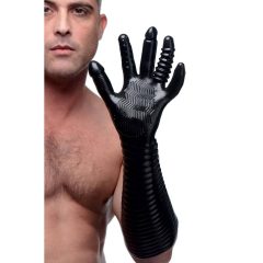   Pleasure Fister - teksturowane rękawiczki do pięści (czarne)