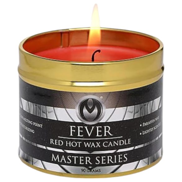 Fever - świeca do masażu - czerwona (120g)