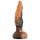 Creature Cocks Ravager - dildo silikonowe teksturowane - 20 cm - pomarańczowy