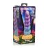 Creature Cocks Mystique - dildo jednorożca - 21cm - fioletowo-żółty
