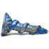 Creature Cocks Kraken - spiralne dildo ośmiornicy - 21cm (złoto-niebieskie)