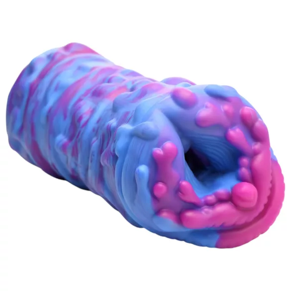 Creature Cocks Cyclone - masturbator alien - silikonowy - fioletowo-różowy