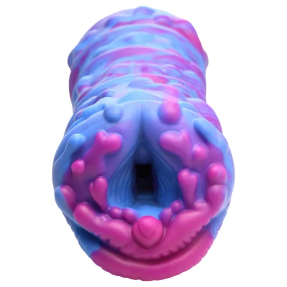 Creature Cocks Cyclone - masturbator alien - silikonowy - fioletowo-różowy
