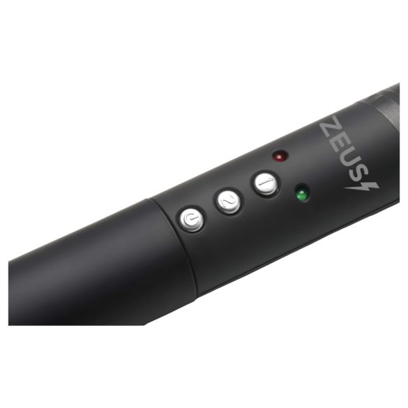 Zeus - masażer elektro sex - akumulatorowy - czarny