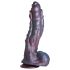 Creature Cocks Hydra - dildo realistyczne silikonowe - 27 cm - fioletowy