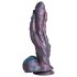 Creature Cocks Hydra - dildo realistyczne silikonowe - 27 cm - fioletowy