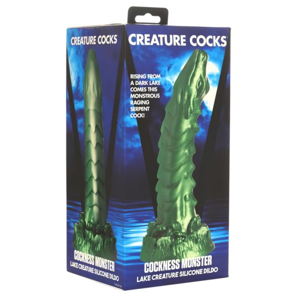 Creature Cocks Cockness Monster - dildo - silikonowy - zielony
