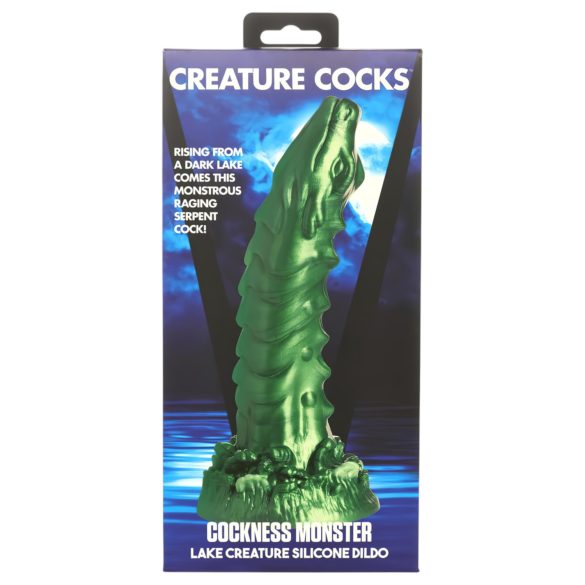 Creature Cocks Cockness Monster - dildo - silikonowy - zielony