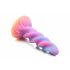 Moon Rider Dildo - świecący jednorożec (fioletowo-różowy)