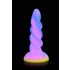 Moon Rider Dildo - świecący jednorożec (fioletowo-różowy)
