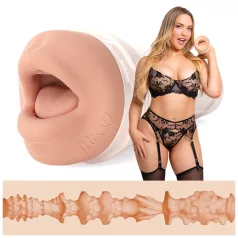   Fleshlight Mia Malkova - masturbator usta realistyczny - silikon cielisty