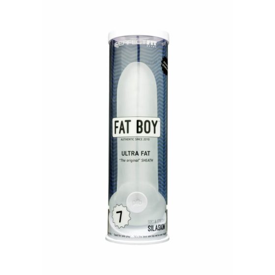 Fat Boy Original Ultra Fat - osłona penisa (19cm) - mlecznobiała
