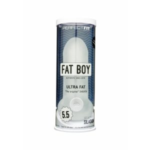 Fat Boy Original Ultra Fat - nakładka na penisa (15cm) - mlecznobiała