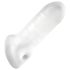 Fat Boy Original Ultra Gruby - nakładka na penisa (15 cm) - biały