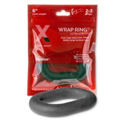   Perfect Fit Ultra Wrap 6 - gruby pierścień na penisa - czarny (15 cm)