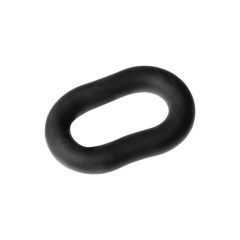   Perfect Fit Ultra Wrap 6 - gruby pierścień na penisa - czarny (15 cm)