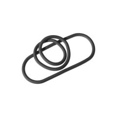  Perfect Fit Slim Wrap 9 - wąski pierścień na penisa - czarny (22 cm)