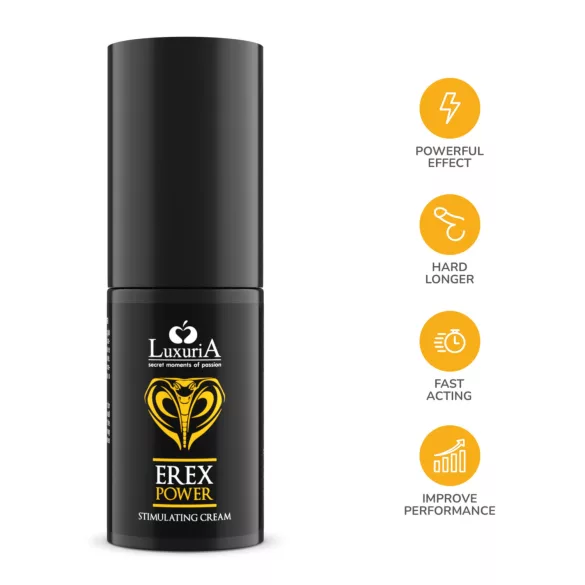 Intimateline Luxuria Erex Power - stymulujący krem intymny (30 ml)