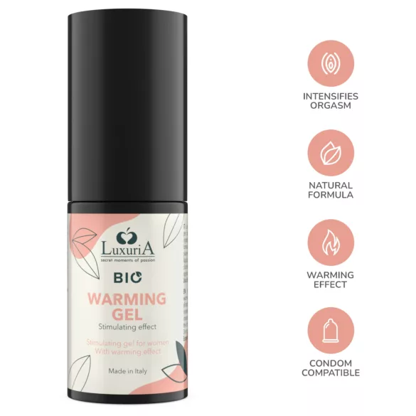 Intimateline Luxuria BIO - rozgrzewający żel stymulujący dla kobiet (30 ml)