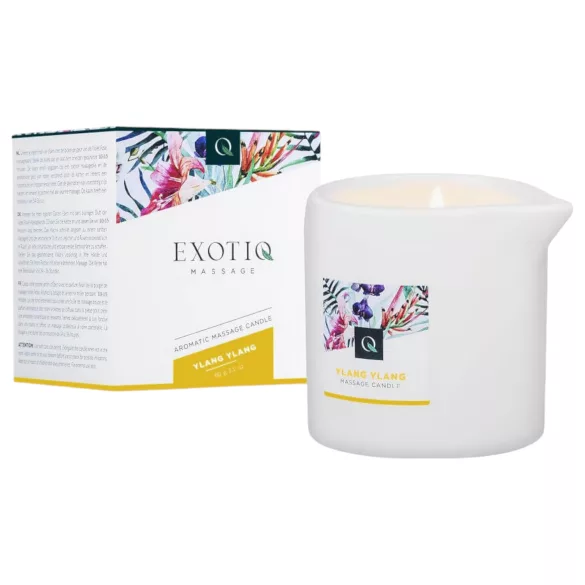 Exotiq - świeca do masażu zapachowa - ylang ylang - 60g