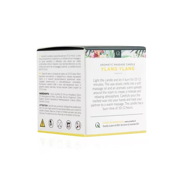 Exotiq - świeca do masażu zapachowa - ylang ylang - 60g
