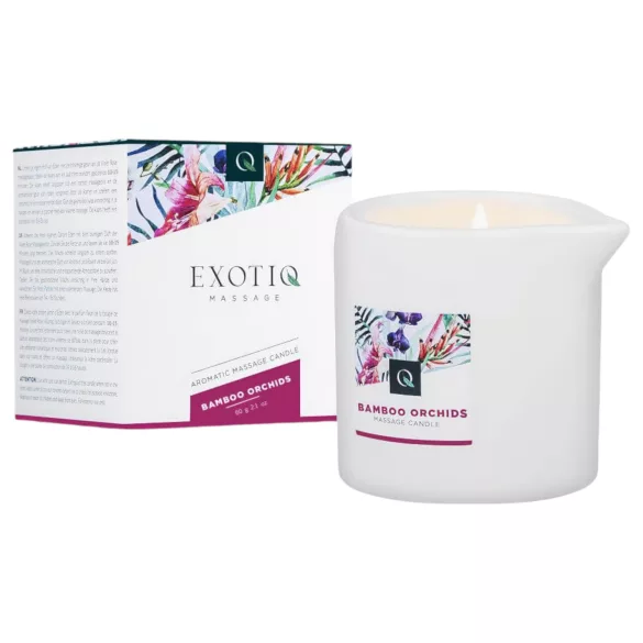 Exotiq Bamboo Orchids - świeca do masażu (60g)
