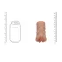 XKIN Honey Celeste - realistyczna sztuczna cipka masturbator (naturalny kolor)