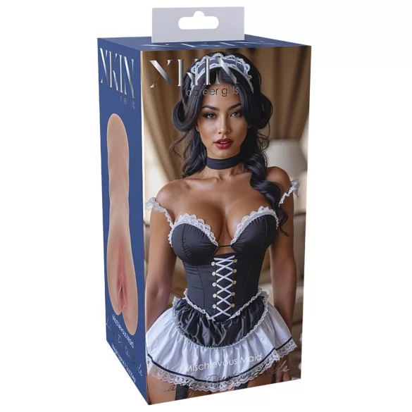 XKIN Maid Lacey - realistyczna sztuczna wagina masturbator (naturalna)