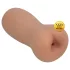 XKIN - realistyczna sztuczna pupa masturbator - M (ciemny naturalny)