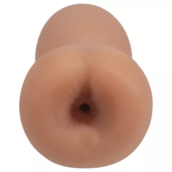 XKIN - realistyczna sztuczna pupa masturbator - M (ciemny naturalny)