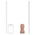 XKIN - realistyczna sztuczna pupa masturbator - M (ciemny naturalny)