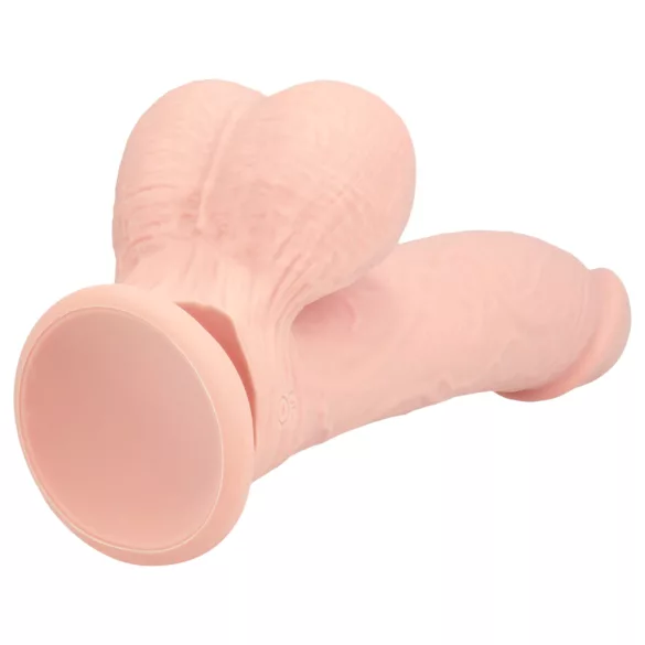 RealRock - realistyczny wibrator o podwójnej gęstości (kolor cielisty) - 20 cm