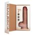 REALROCK - wibrator przyssawkowy - naturalny (18 cm)