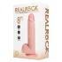 RealRock - wibrator rotacyjny - realistyczny - beżowy 20,5cm