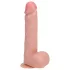 RealRock - wibrator rotacyjny - realistyczny - beżowy 20,5cm