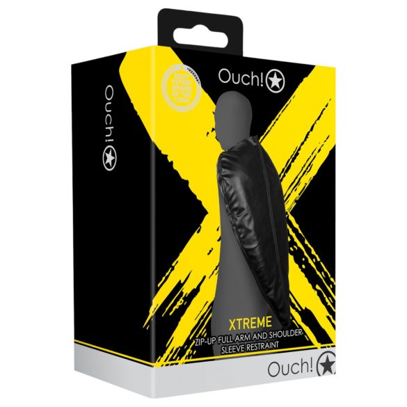 Ouch! - kajdanki na ręce z tyłu - czarne