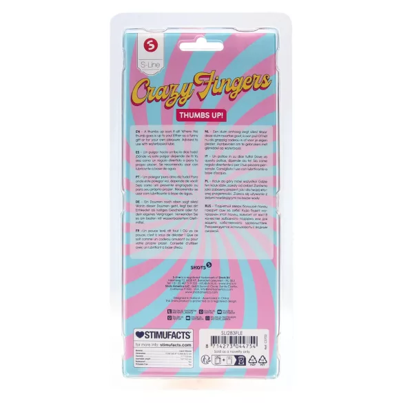 S-Line - dildo kciuk (naturalny)